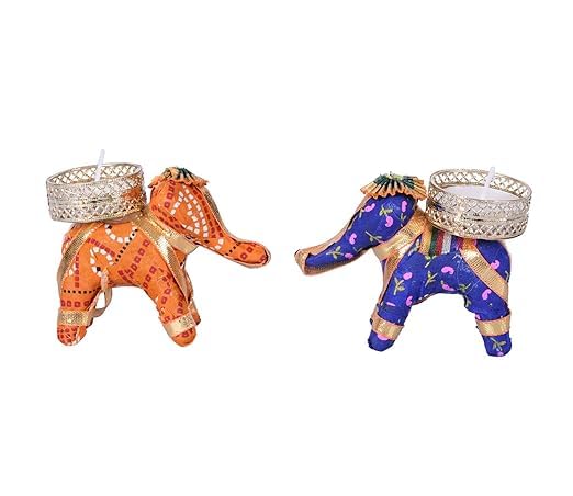 Handmade Elephant Tealight Holder | ( pack of 10)