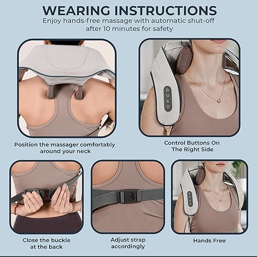 Electric Neck Massager | Hand Free